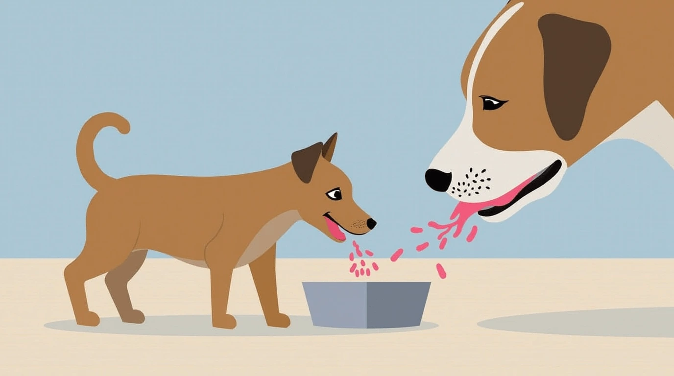 dog vomiting mucus
