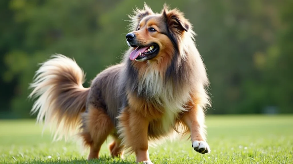 large long haired dogs