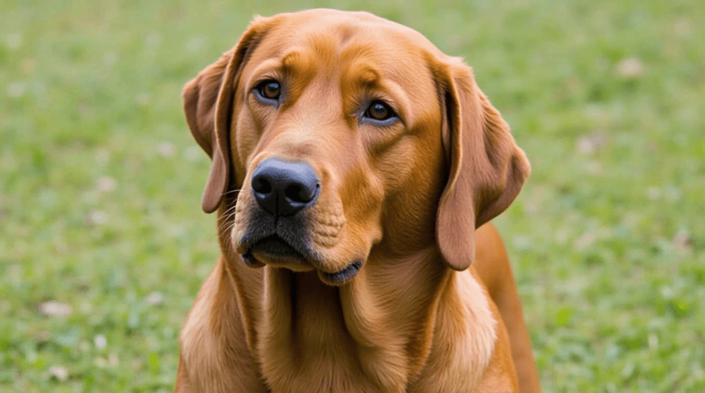 red colored labrador retrievers